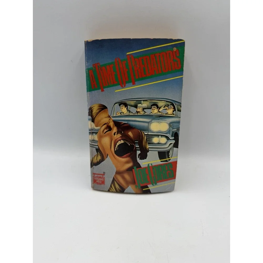 Joe Gores A Time of Predators 1984 Mysterious Press PB Edgar Award Mystery